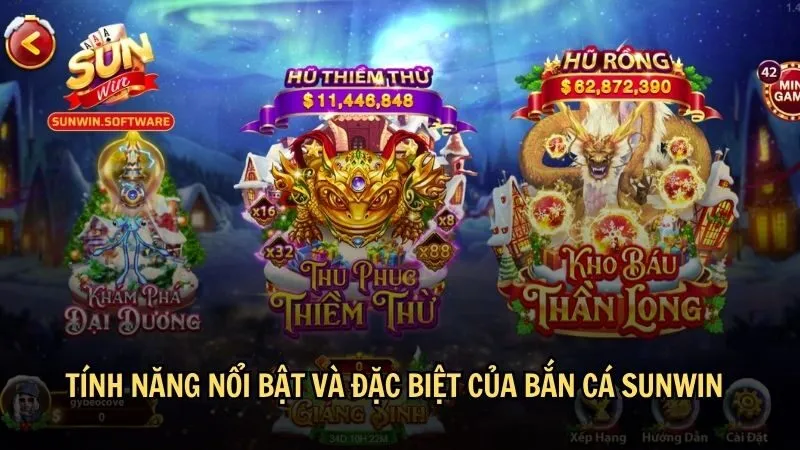 ban ca sunwin 2 Tính năng nổi bật và đặc biệt của bắn cá Sunwin