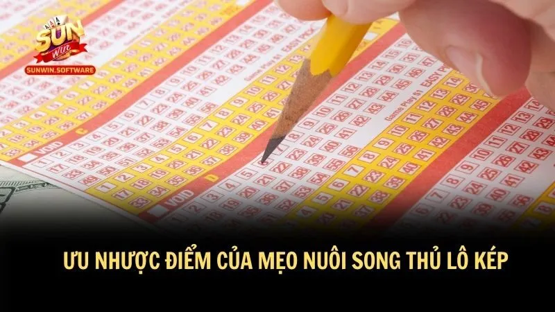 Nuôi song thủ lô đều có ưu nhược điểm 